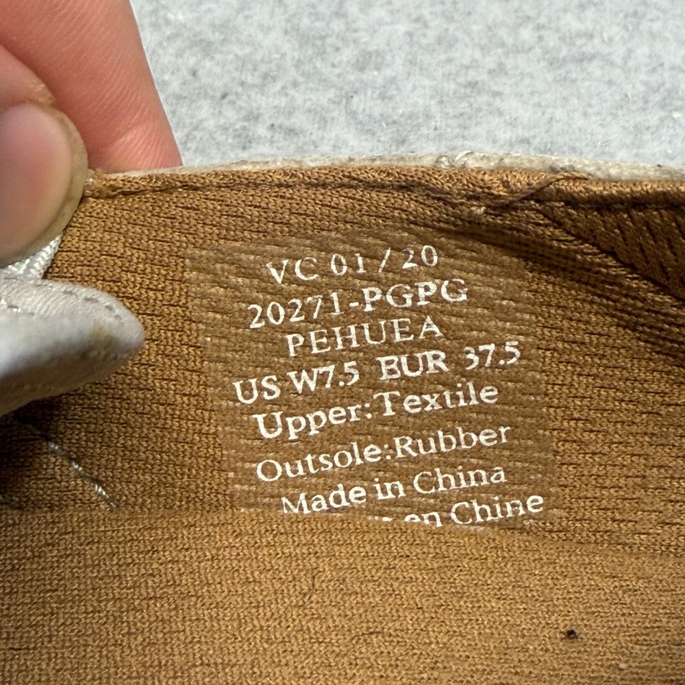 OluKai Pehuea Womens Shoes Size 7.5 Gray Mesh Slip On Sneakers 20271-PGPG - Picture 9 of 10